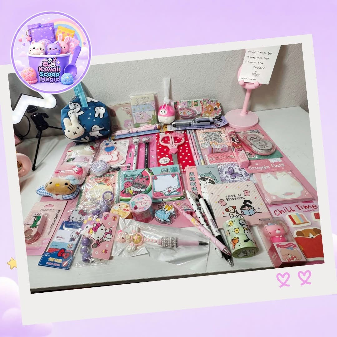🎨 Color Match Surprise Stationery Lucky Bag 🍀