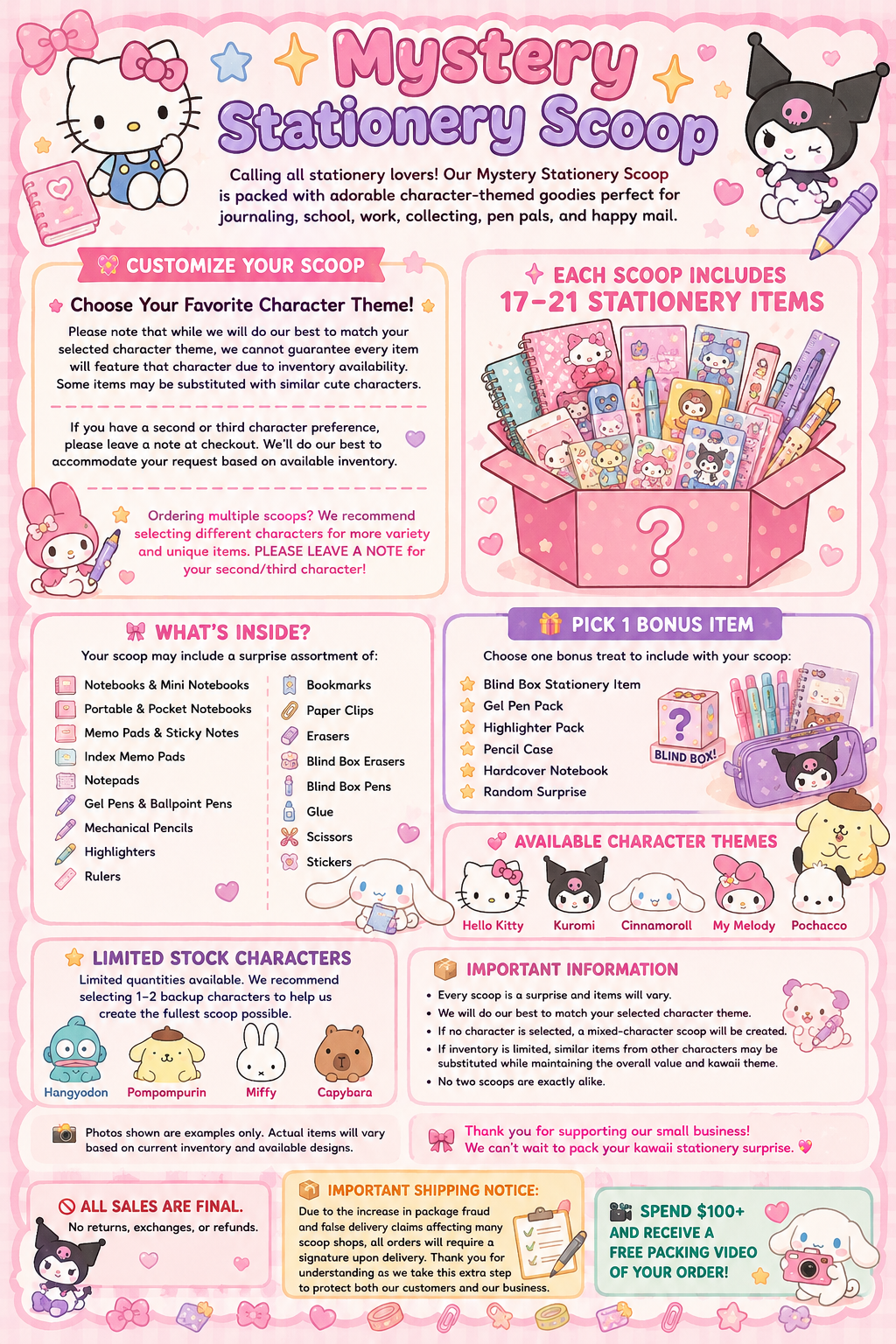 ✨ Mystery Stationery Scoop
